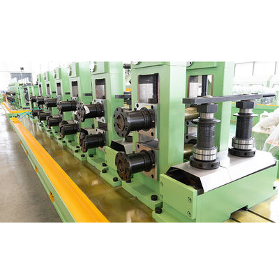 High frequency power 400KW Nanyang High Safety Level Easy to Operate Pipe Making Machine API Erw Tube Mill Line
