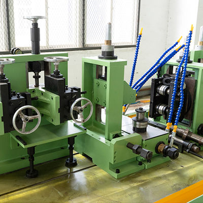 Nanyang Materials Steel Pipe Making Erw Pipe Mill Line for Industry Annual output 27400t Power w 620000