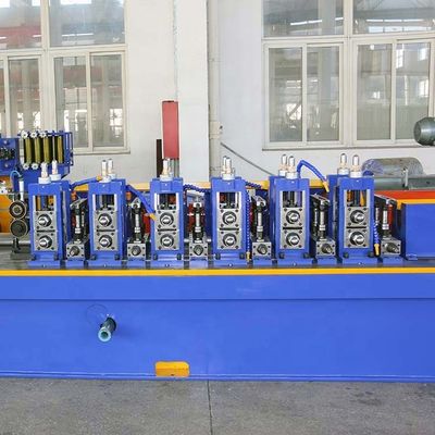 Nanyang ERW Pipe Production Line for Carbon Steel Tubes 10-40mm Diameter 0.5-1.8mm Wall Thickness Advanced Technology
