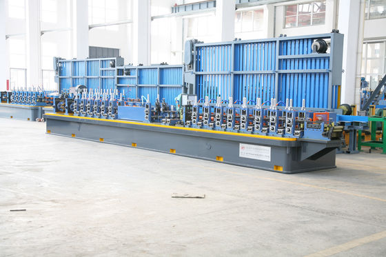Manufacturing Plant Automatic Steel Welding Production Line to Manufacture Square Tube with High Frequency Power of 100KW